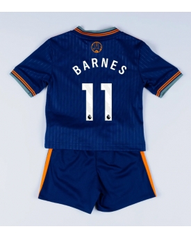 Billige Fotballdrakt Newcastle United Harvey Barnes #11 Replika Tredjedraktsett Barn 2025-26 Kortermet (med bukser)